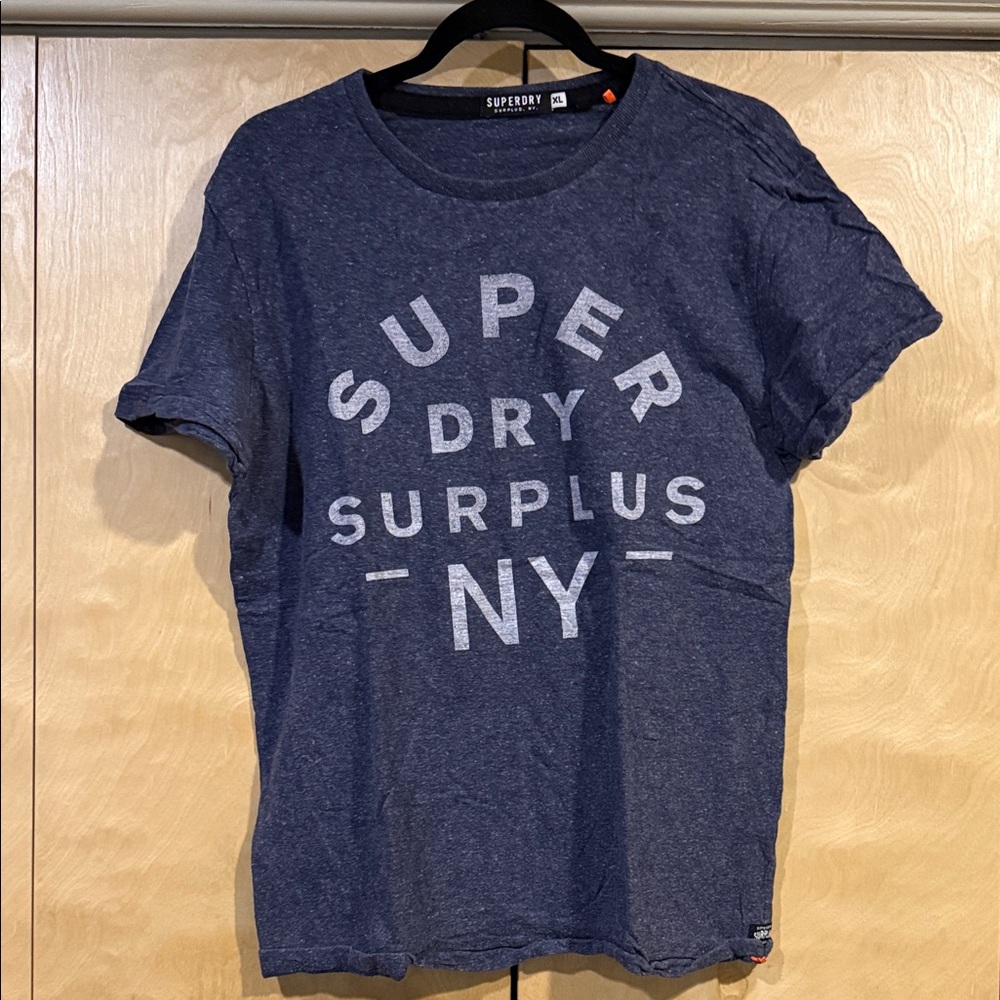 Superdry Navy Graphic Tee